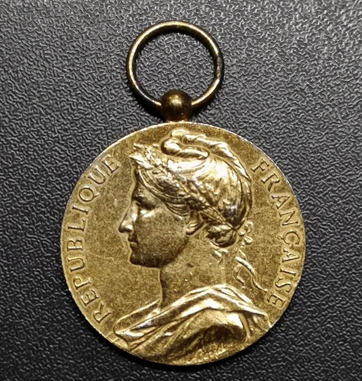 France Médaille d'honneur du travail Médaille 1986 Excellent Quality