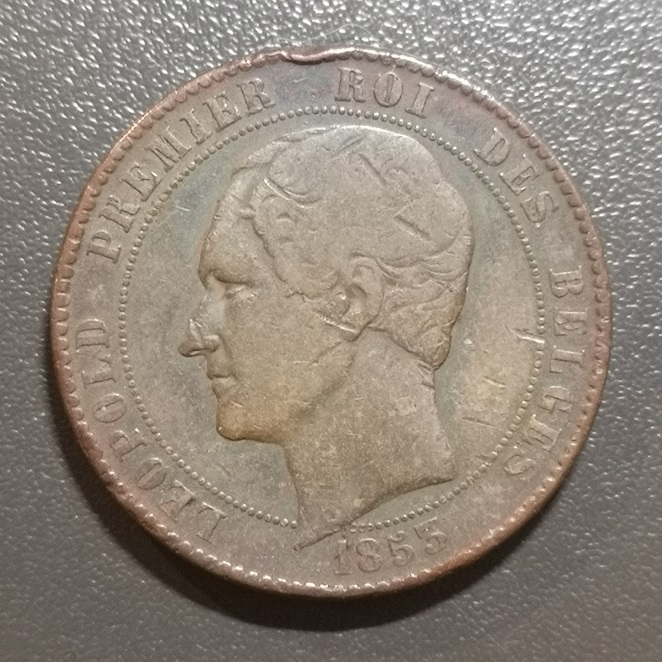 BELGIQUE 5 Francs Léopold Ier / mariage du Duc de Brabant 1853 Bruxelles fwo_132777 Monde